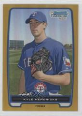 Kyle Hendricks [Blue Jersey Gold Refractor] #BCP130 Baseball Cards 2012 Bowman Chrome Prospects Prices