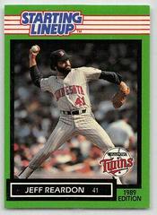 Jeff Reardon Baseball Cards 1989 Kenner Starting Lineup Prices