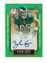 Zach Ertz [Turn of the Century Autograph] #200 Football Cards 2013 Panini Elite Prices