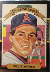 Wally Joyner [Diamond Kings] Baseball Cards 1987 Donruss Prices