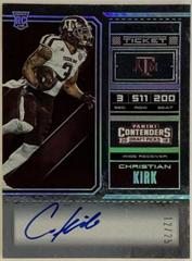 Christian Kirk [Bowl Autograph] #109 Football Cards 2018 Panini Contenders Draft Picks Prices
