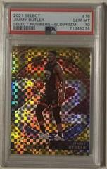 Jimmy Butler [Gold Prizm] #16 Basketball Cards 2021 Panini Select Numbers Prices