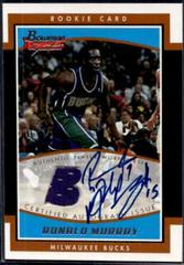 Ronald Murray [Jersey] Basketball Cards 2002 Bowman Signature Edition Prices