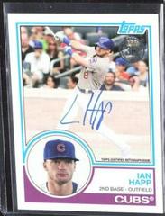 Ian Happ Baseball Cards 2018 Topps 1983 Baseball Autographs Prices