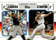Miguel Cabrera, Mike Stanton #LL66 Baseball Cards 2010 Topps Legendary Lineage Prices