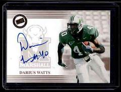 Darius Watts [Bronze] Football Cards 2004 Press Pass Autograph Prices