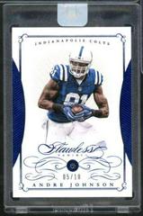 Andre Johnson [Sapphire] #62 Football Cards 2015 Panini Flawless Prices