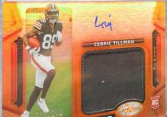 Cedric Tillman [Orange] #FFMS-11 Football Cards 2023 Panini Certified Freshman Fabric Mirror Signatures Prices