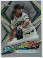 Dereck Rodriguez [Orange Refractor] #FS-8 Baseball Cards 2019 Topps Chrome Future Stars Prices