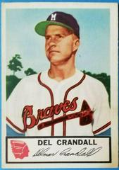 Del Crandall #15 Baseball Cards 1953 Johnston Cookies Braves Prices