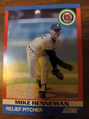 Mike Henneman Baseball Cards 1991 Score Superstars Prices
