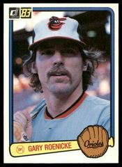 Gary Roenicke #27 Baseball Cards 1983 Donruss Prices