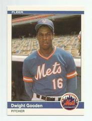Dwight Gooden Baseball Cards 1984 Fleer Update Prices