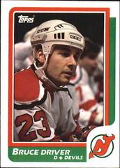 Bruce Driver #19 Hockey Cards 1986 Topps Prices