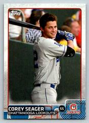 Corey Seager #33 Baseball Cards 2015 Topps Pro Debut Prices