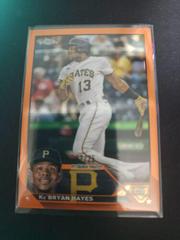 Ke'Bryan Hayes [Orange Wave] #137 Baseball Cards 2023 Topps Chrome Prices