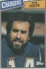 Dan Fouts Football Cards 1987 Topps Prices