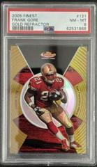 Frank Gore [Gold Refractor] #121 Football Cards 2005 Topps Finest Prices