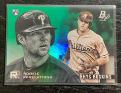 Rhys Hoskins [Green] #RR-1 Baseball Cards 2018 Bowman Platinum Rookie Revelations Prices