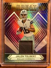 Jalen Tolbert #GE-JT Football Cards 2022 Panini Illusions Great Expectations Prices