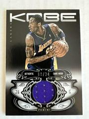 Kobe Bryant [Memorabilia] #17 Basketball Cards 2012 Panini Kobe Anthology Prices