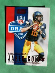 Jared Goff [Red] Football Cards 2016 Panini Score NFL Draft Prices