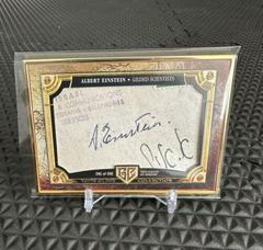 Albert Einstein Baseball Cards 2023 Topps Gilded Collection Cut Signatures Prices