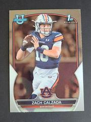 Zach Calzada Football Cards 2022 Bowman Chrome University Prices