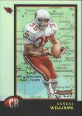 Aeneas Williams [Interstate Refractors] #113 Football Cards 1998 Bowman Chrome Prices