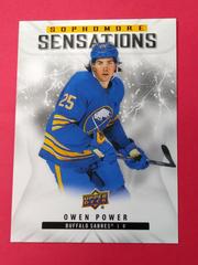 Owen Power #SO-4 Hockey Cards 2022 Upper Deck Sophomore Sensations Prices