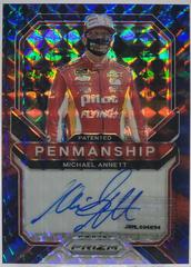Michael Annett [Hyper Red Blue] #PP-MA Racing Cards 2021 Panini Prizm Patented Penmanship Prices