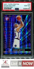 Shane Battier [Refractor] Basketball Cards 2001 Topps Pristine Prices