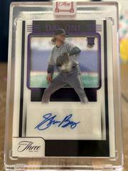 Shane Baz [Two Strikes] #DOA-SB Baseball Cards 2022 Panini Three and Two Day One Autographs Prices