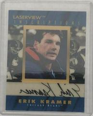 Erik Kramer Football Cards 1996 Pinnacle Laser View Inscriptions Autographs Prices