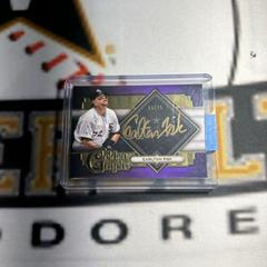 Carlton Fisk [Purple] Baseball Cards 2022 Topps Five Star Golden Graphs Autographs Prices