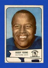 Buddy Young #38 Football Cards 1954 Bowman Prices