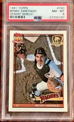 Benny Santiago #760 Baseball Cards 1991 Topps Desert Shield Prices