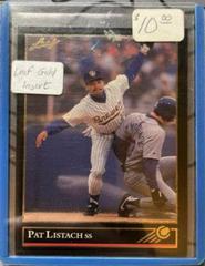 Pat Listach [Gold] #370 Baseball Cards 1992 Leaf Prices