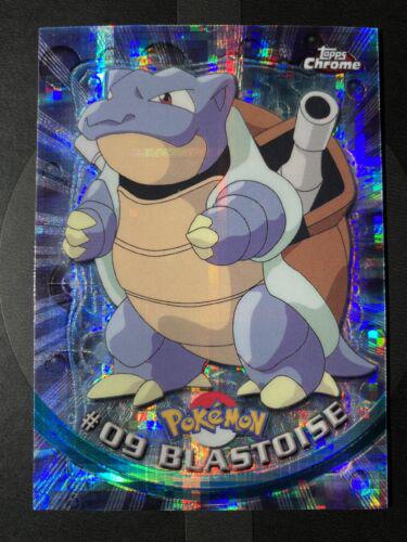 Blastoise [Tekno] #9 Pokemon 2000 Topps Chrome