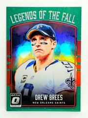 Drew Brees [Red] Football Cards 2016 Panini Donruss Optic Legends of the Fall Prices