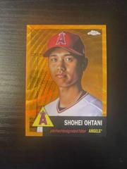 Shohei Ohtani [Orange Wave] #1 Baseball Cards 2022 Topps Chrome Platinum Anniversary Prices
