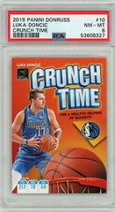 Luka Doncic #10 Basketball Cards 2019 Panini Donruss Crunch Time Prices