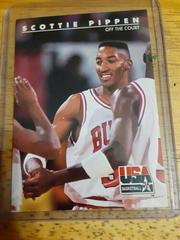 Scottie Pippen #68 Basketball Cards 1992 Skybox USA Prices