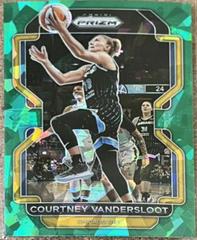 Courtney Vandersloot [Green Ice] Basketball Cards 2022 Panini Prizm WNBA Prices