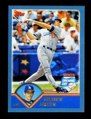Shawn Green Baseball Cards 2003 Topps Opening Day Prices