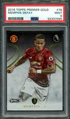 Memphis Depay Soccer Cards 2016 Topps Premier Gold Prices