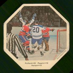 Harper, Pappin, Pulford Hockey Cards 1967 York Action Octagons Prices