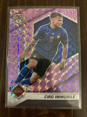 Ciro Immobile [Purple Mosaic] Soccer Cards 2021 Panini Mosaic Road to FIFA World Cup Prices