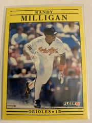 Randy Milligan #484 Baseball Cards 1991 Fleer Prices