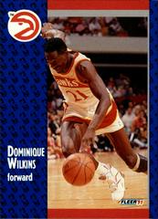 Dominique Wilkins Basketball Cards 1991 Fleer Prices
